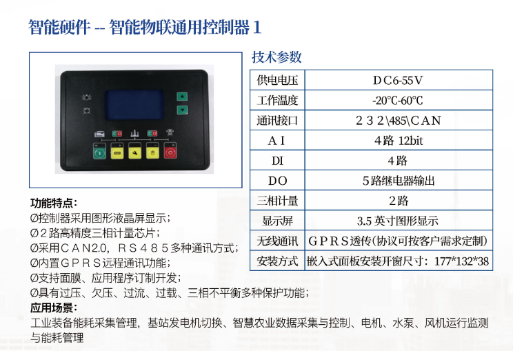 智能物聯(lián)通用控制器１